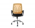 Операторское кресло Riva Chair 8099Е Оранжевая сетка