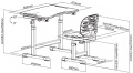 Детская парта растишка и стул Omino