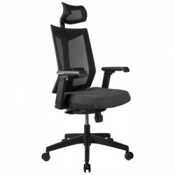 Офисное кресло «Riva Chair Т27H Черная сетка»